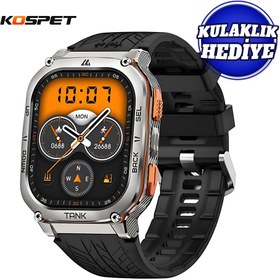 Resim Kospet Tank M3 Ultra Akıllı Saat - Çelik Kordonlu - KVK Teknik Servis Garantili 