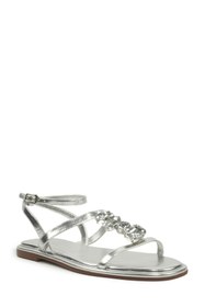 Resim Nine West OPHELI 6FX Gümüş Kadın Düz Sandalet 