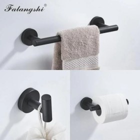 Resim Banyo Donanım Setleri Havlu Bar Robe Kanca Elbise Askı(Yurt Dışından) 
