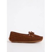 Resim Fabrika Deri Taba Kadın Loafer D-Raron 