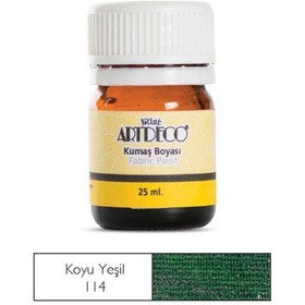 Resim Artdeco Kumaş Boyası 114 Koyu Yeşil 