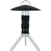 Resim Skycıty Usb Şarjlı Manyetik Tripodlu Kamp Feneri - Açık Hava Çadır Ve Acil Durum Aydınlatma Siyah 