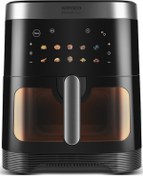 Resim Karaca Gourmet XXXL Smart Screen Cam Hazneli Airfryer 
