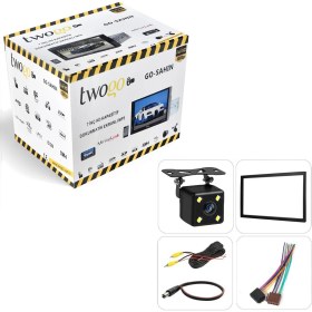 Resim Ucuzcu Market 7 Inç Dokunmatik Double Teyp + 4 LED Gece Görüş Geri Vites Kamera Ikisi Bir Arada (Eski Oto Teyplerin Girdiği Yere Göre Tasarlanmıştır) 