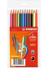 Resim Stabilo Color Kuru Boya 12'li Paket 1212/77-01 