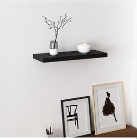 Resim Minarmobilya Minar Gizli Tutuculu Duvar Rafı 60 Cm - M.Siyah 