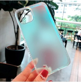 Resim EDELFU Iphone 14 Ve 13 Için Bukalemun Kılıf Hologramlı Her Açıdan Farklı Renk Mat Doku Kirlenmez Kılıf 