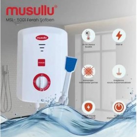 Resim Musullu 7500W Elektrikli Şofben 