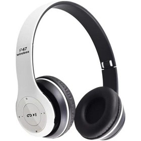 Resim Concord P47 Extra Bass Wireless Bluetooth 5.0 Kulak Üstü Kulaklık 