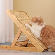 Resim Premium Sisal İp Kedi Tırmalama Pedi - Ultra Dayanıklı, Tırmalamaya Dirençli ve Kirli Olmayan Kedi Pençe Tahtası, Koltuk Koruma için İdeal, Evcil Hayvan Egzersizi, Rahatlama ve Eğlence için - Kediler için Mükemmel Hediye 