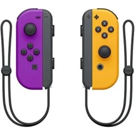 Resim Nintendo Switch Joy-Con Controller Mor Turuncu 2'li 