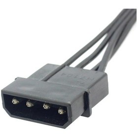 Resim Alfais 4355 Molex IDE 4 Pin To 5 Port Sata Power HDD Güç Çoklayıcı Kablosu 60 cm 