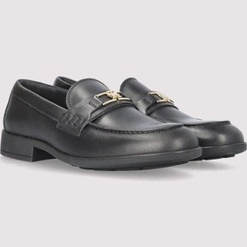 Resim Tommy Hilfiger Kadın Loafer Ayakkabı Fw0fw08705bds Siyah 