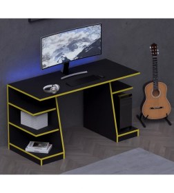Resim Kronos Oyuncu Masası - Bilgisayar Masası - Gamer Masası - 59X136 cm AFM180 