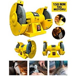 Resim Germany Style 8900VFX Pro Çark Motoru Taş Motoru Taşlama 150 MM Zımpara Balta Bıçak Bileme Makinesi 