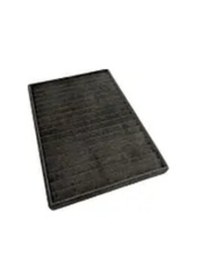Resim Madrid Model Süet Kumaş Füme Renk 34/24 Cm Kademeli Çekmece İci Bileklik-kolye Standı Çok Renkli 