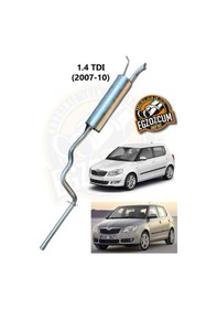 Resim Skoda Fabia 1.4 Tdı Arka Susturucu Borulu Egzoz Arka Eksoz 2007-10 