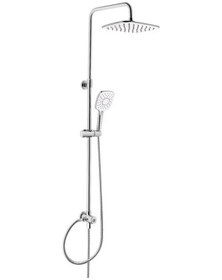 Resim Artema A42444 Solid S Banyo Batarya. Punto Plus 3S A4573 Tepe Duş Krom 