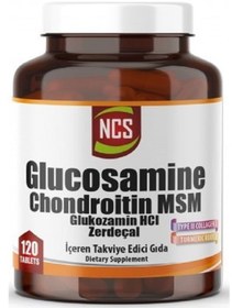 Resim Ncs Glucosamine Chondroitin Msm Collagen 120 Tablets + Hap Kutusu 