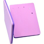 Resim 1 Adet Pembe Kare Sünger Mat ile 5 Delikli - Seramik, El Sanatları ve Sanat Projeleri için Elektriksiz Kurutma Pedı, Dayanıklı & Kolay Temizlenir, El İşi Projesi Tabanı | Fonksiyonel Tasarım | Çok Yönlü Kullanım 