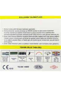 Resim Ocak İle Uyumlu Fırın Gaz Doğalgaz Bağlantı Fleksi 100 Cm Yeni Tip Flex Örgülü Hortumu Flexi 