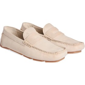 Resim Calvin Klein DRIVER PENNY Erkek Bej LOAFER Nubuk Ayakkabı 