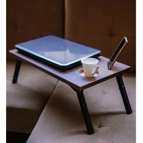 Resim Bk Gift Ahşap Katlanabilir Organizer Notebook Laptop Sehpası 