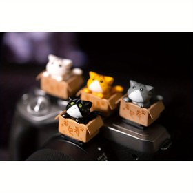 Resim Sevimli Kedi Sıcak Bot Kapaklı Toz Tıkaç SLR ve Mikro Tekli Kamera Aksesuarları Karikatür Tozsuz Koruyucu Kılıf Pil Yok 