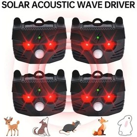 Resim Willowhaven Paket 2: 1/2 Adet Güneş Enerjili Hayvan Kovucu, Çift Sensör, 30m², Gelişmiş Led Ve Alarm 