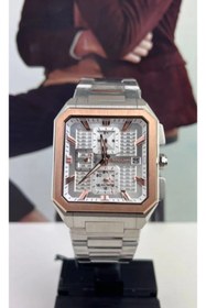 Resim Quantum PWG1174.530 Quartz Çelik Gri Dikdörtgen Kasa 42 mm Erkek Kol Saati 