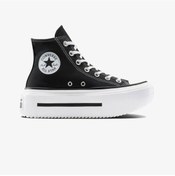 Resim Converse Chuck Taylor All Star Lift Double Stack Kadın Günlük Spor Ayakkabı C-cona12975b10001 Siyah 