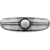 Resim Mercedes-Benz GLC Serisi X254 2023-2025 Arası Uyumlu Diamond Panjur Siyah Çıtalı (W254 Uyumlu) 