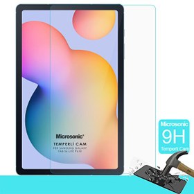 Resim Microsonic Samsung Galaxy Tab S6 Lite 10.4" P610 Tempered Glass Screen Protector Microsonic