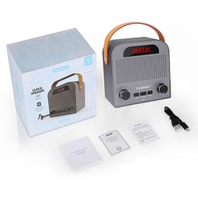 Resim Fineblue FM-888 Bluetooth Hoparlör FM Radyo Çalar Saat 