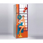 Resim 444magaza Buzdolabı Sticker Japon Kadın 