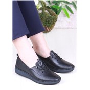 Resim Pepita 42083 Anatomik Rahat Esnek Hakiki Deri Kadın Ayakkabı Siyah 