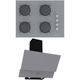 Resim Termikel BH P7144C A + CH C6532C BA Antrasit Ankastre Set 