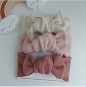 Resim Fns butik Kız Bebek Ribana Bandana 3'lü 