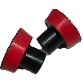 Resim Mini Polisaj Makina Tabanı 50 Mm Cırtlı Profesyonel Detay Pasta Cila Tabanı 