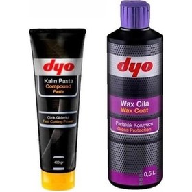 Resim Dyo Kalın Pasta Tüp 400 Gr + Wax 500 Ml Set 
