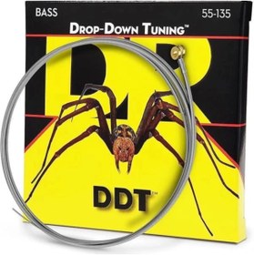 Resim AyrStore DDT5 55 gitar telleri, paslanmaz çelik, ağır 