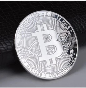 Resim Springsun Altın Kaplama Bitcoin Hatıra Parası - Koleksiyonluk Ve Dekoratif 40mm 