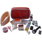 Resim AUTO TSIY068 ILK YARDIM SETİ BEZ CANTA BOYUNLUKLU 