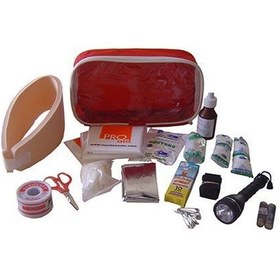 Resim AUTO TSIY068 ILK YARDIM SETİ BEZ CANTA BOYUNLUKLU 