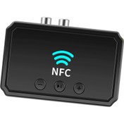 Resim Nfc Bluetooth 5.0 Ses Adaptörü Verici Ses Sistemi Telefonlar Tv Için (Yurt Dışından) 