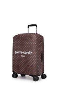 Resim Pierre Cardin Likralı Kabin Boy Koruyucu Valiz Kılıfı 