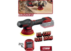 Resim Retools Bordo Şarjlı Polisaj Kafa 125MM Solo Ürün Özellikleri ile Yüksek Performans Sunar 