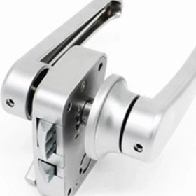 Resim Sensation Karavan Tuvalet Banyo Kapı Kolu (Kilitli) Gümüş 