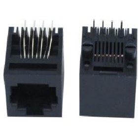 Resim Connfly Ds1134-06-s80bx Modular Jack Tht V/t 8p8c (rj45,ethernet) Black 