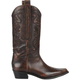 Resim Footcourt Kahverengi Bayan Kovboy Çizmesi (Tax) 